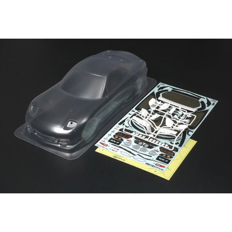 1/10 Mazda RX-7 Clear Body Parts Set