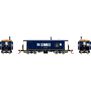 HO GEN ICC Bay Window Caboose w/Lights & Sound, BO #C-3707