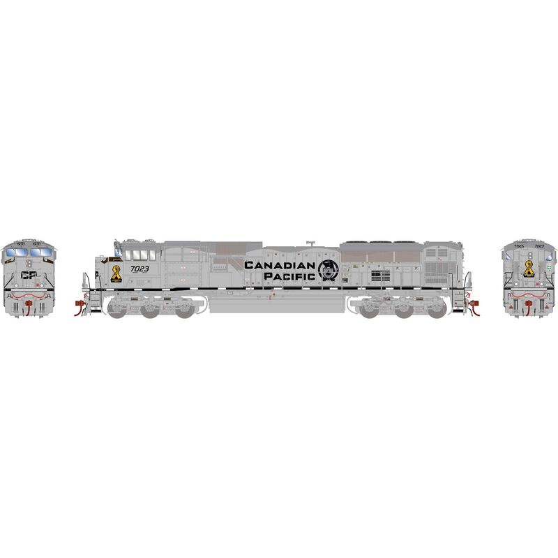 HO EMD SD70ACU Locomotive, CPR / Military Heritage #7023