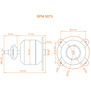 Avian 8075-230Kv Outrunner Brushless Motor
