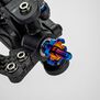 Adjustable Titanium Front Axle Set (2), 1/10 Team Associated RC10B7/D, Burnt Blue