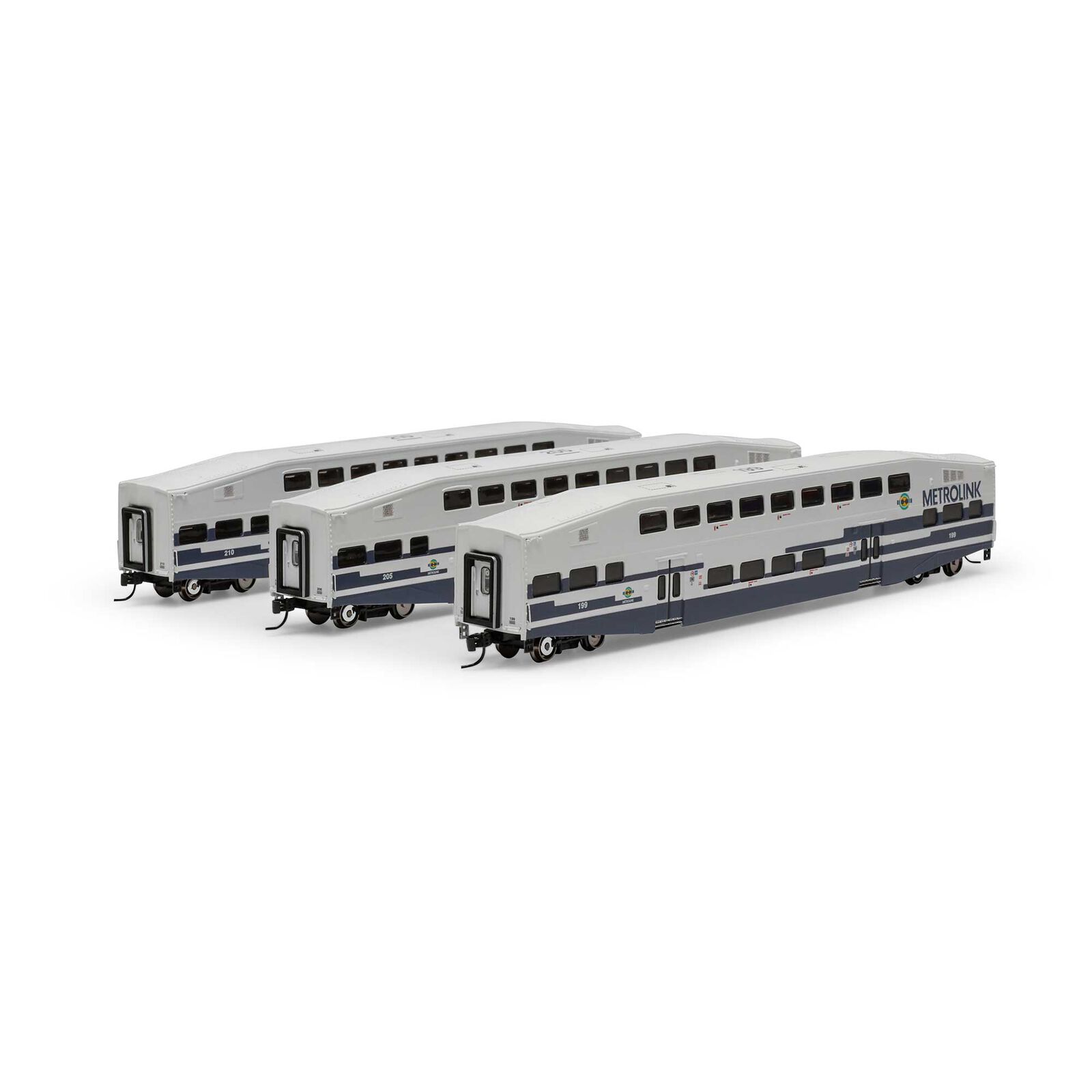 N Bombardier Coach, SCAX #199 / #205 / #210 (3)