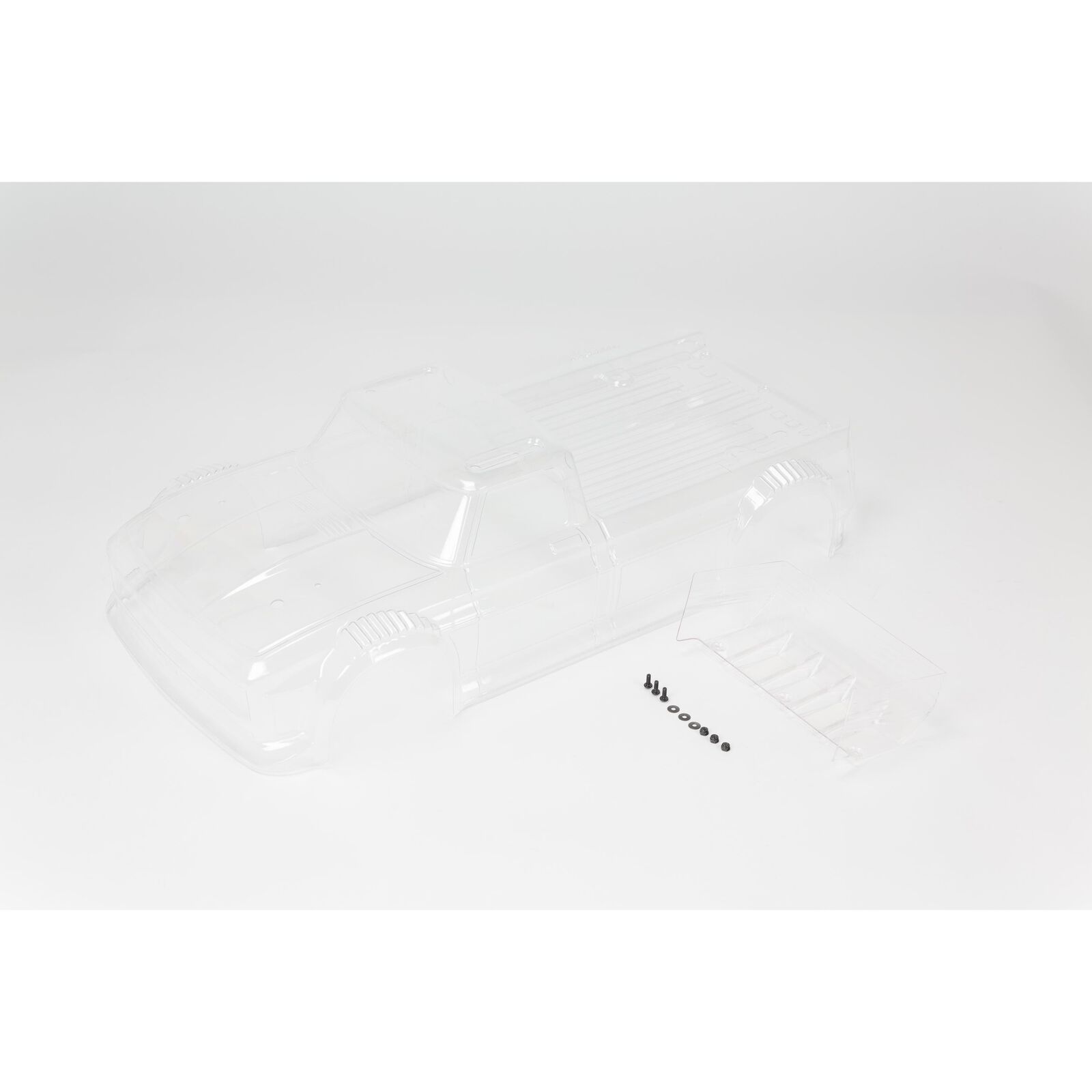 1/8 Clear Body with Decals: INFRACTION 4X4 3S