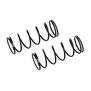 13mm Front Springs, 4.80 lb/in,L54,7.0T,1.3D, Blue