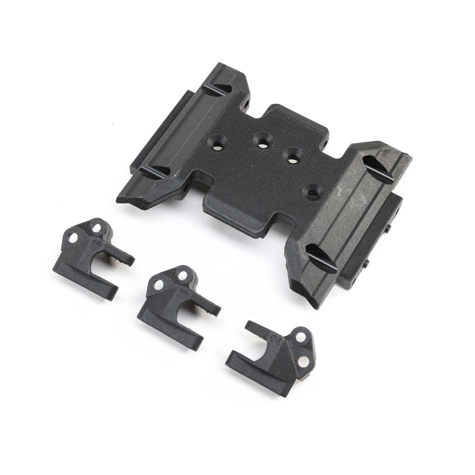 Skid Plate & Upper Link Mounts: SCX10 III Base Camp