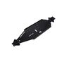 Aluminum Chassis CNC 7075 T6 LWB, Black: EXB