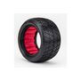 1/10 Crosslink Rear 2.2 Tires, Soft Long Wear with Red Inserts (2): Buggy