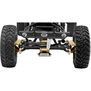 Black Aluminum Fix Link Steering Rod: SCX24
