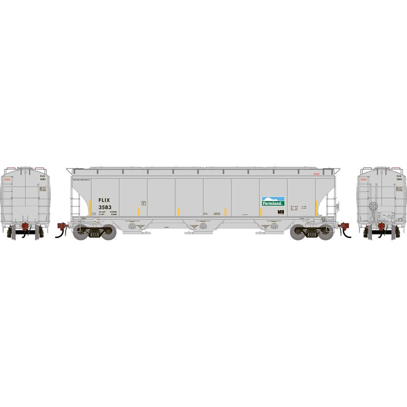 HO GEN Trinity 5161 Covered Hopper, FLIX 'FRA Reflectors' #3583