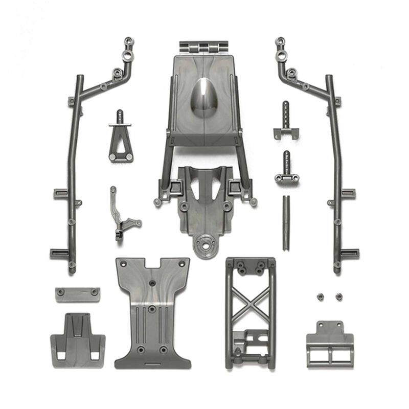 F Parts Set, 1/10 Tamiya DT-04 Chassis