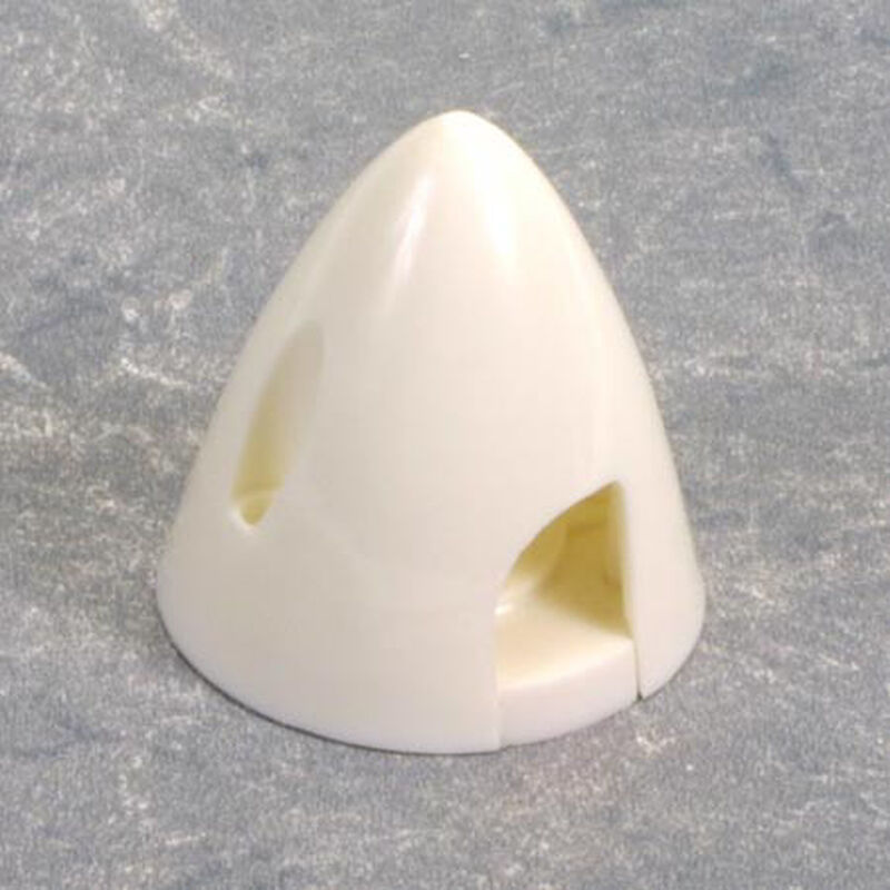 4 Pin Spinner,1-1/2",White