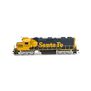 HO GP39-2u Locomotive with DCC & Sound, ATSF #3409