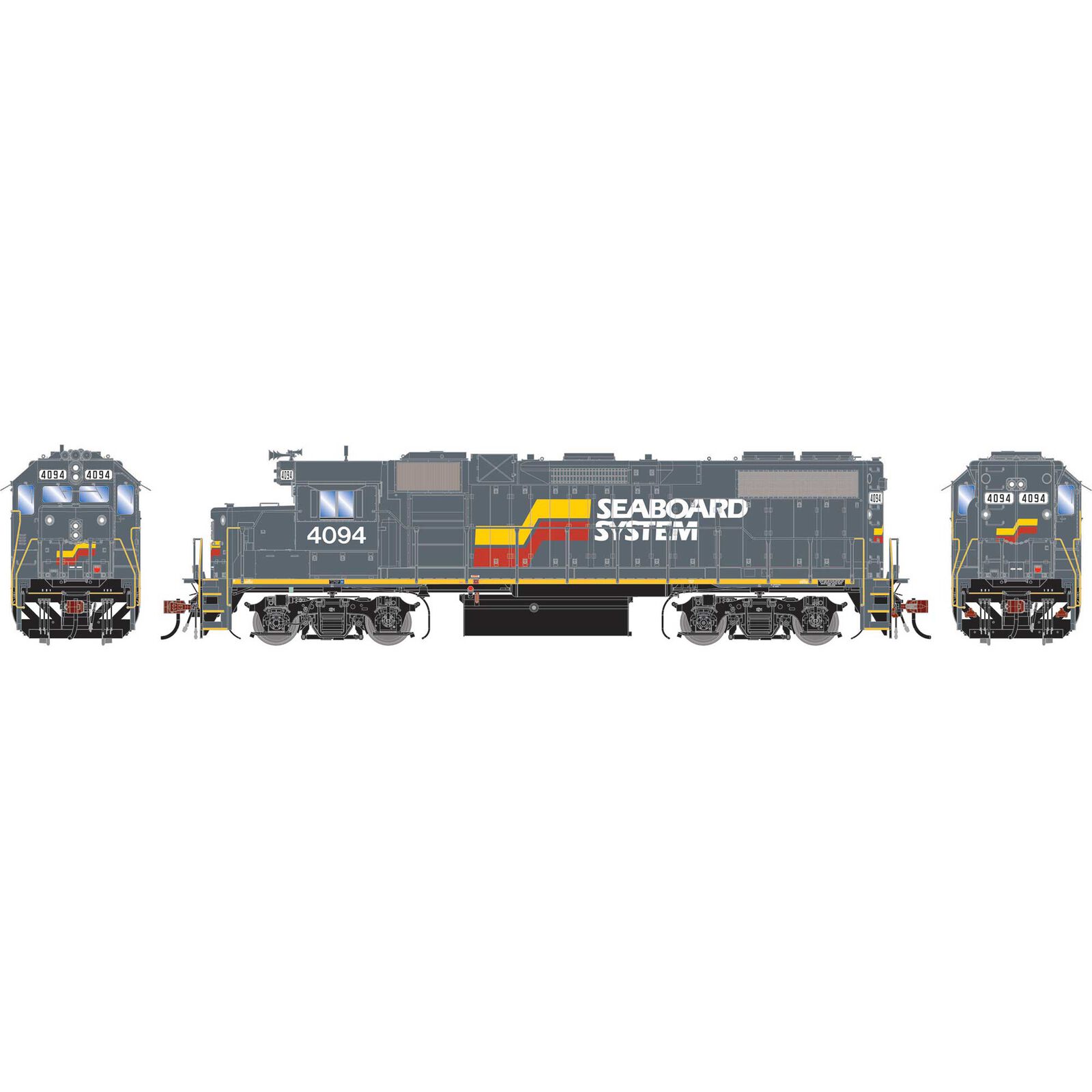 HO GEN GP38-2 Locomotive, SBD #4094