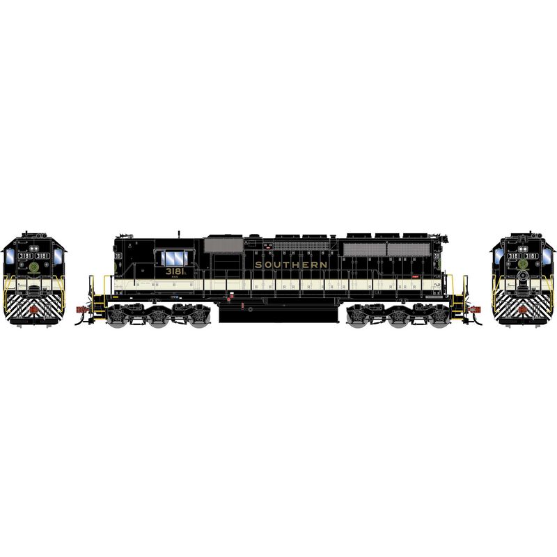 HO ATH SD40 Locomotive w/DCC & Sound, SOU #3181
