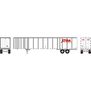 HO 53' Wabash Plate Trailer, XTRA #471420