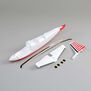 Empty Fuse with tail installed: UMX Aero Commander