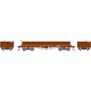 HO ATH 36' Low Side Gondola w/ Drop Gates, UP #15562