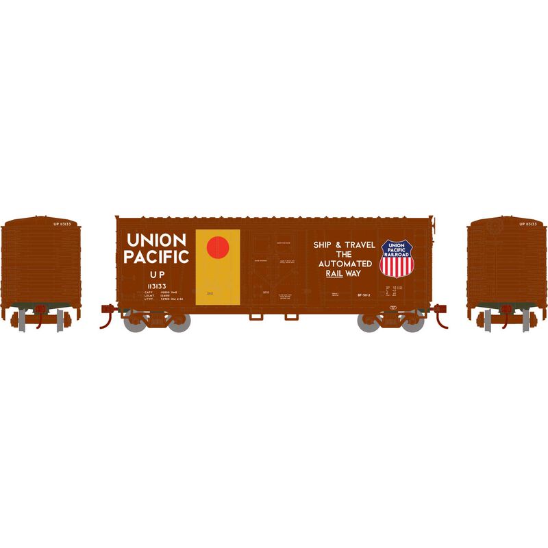 HO 40' Grain Loading Box Car, UP #113133