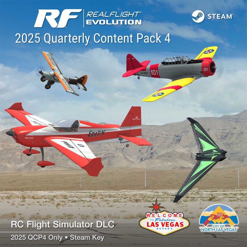 RealFlight Evolution 2025 Quarterly Content Pack 4