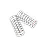 Shock Spring Set, Front, 1.3x9.5, 2.95lb/in, 45mm, Pink