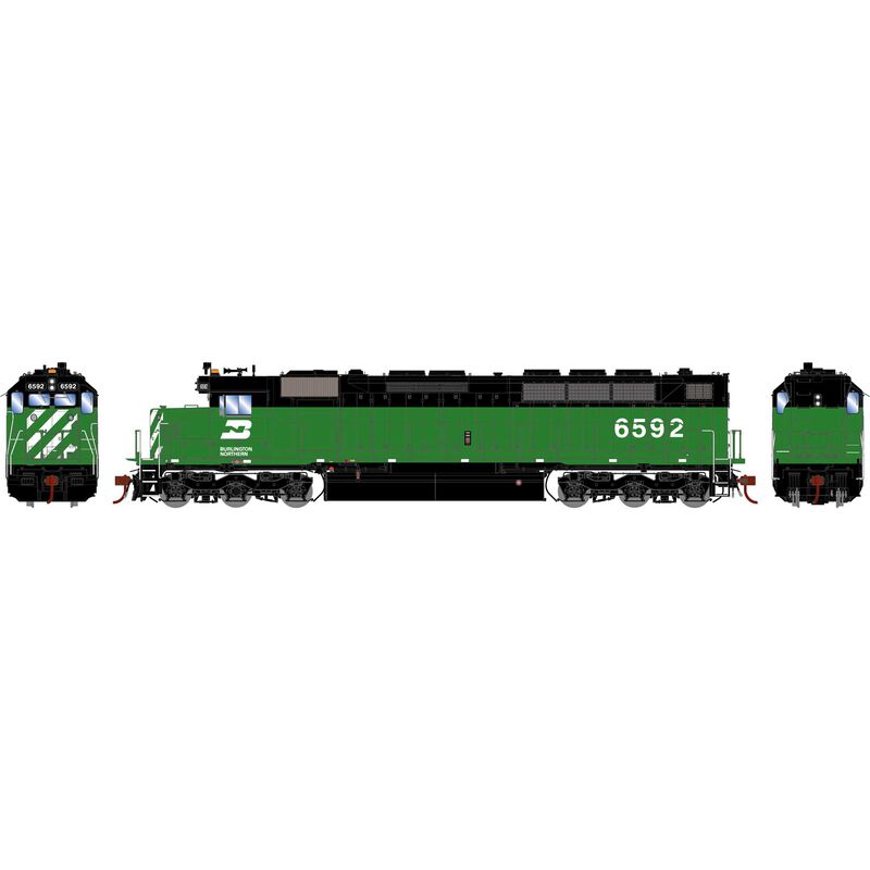 HO GEN SDP45 Locomotive, BN #6592