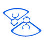  Prop Guards, Blue: LaTrax Alias (Pair)