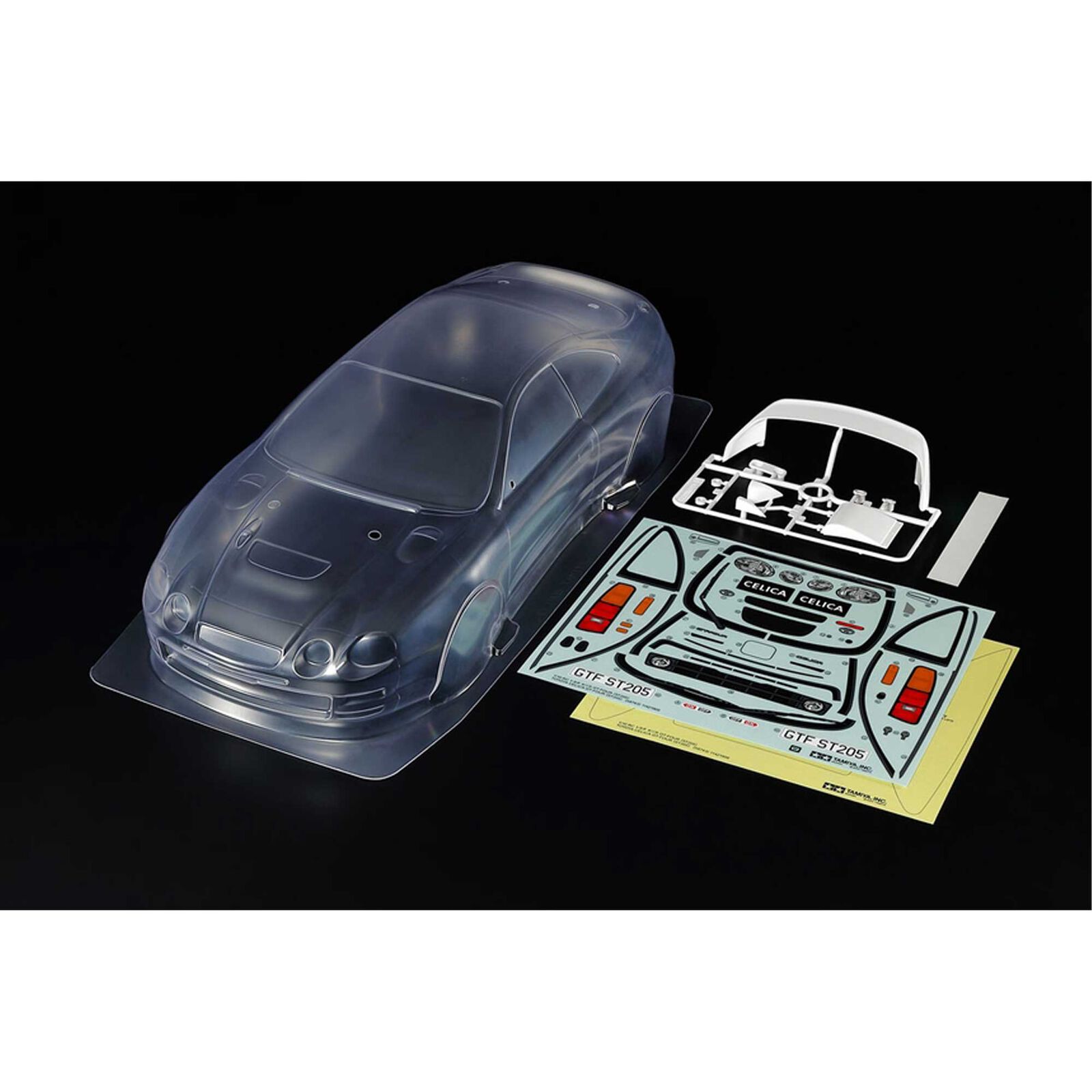 1/10 Scale RC Toyota Celica GT-FOUR (ST205) Body Parts Set