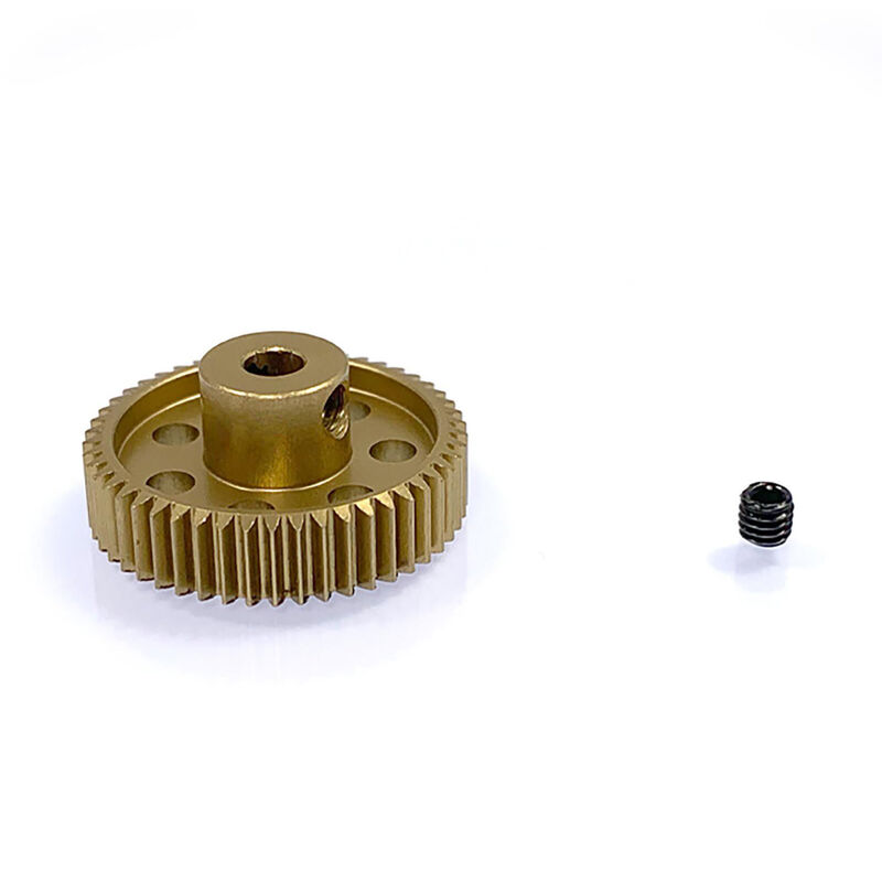 64P Lightweight Aluminum Pinion Gear: 21T