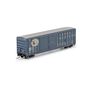 N 50' FMC DD Offset Box Car, Primed For Grime LVRC Ex-YW #4140
