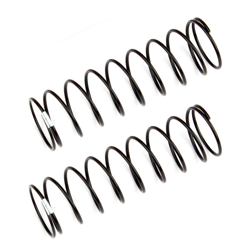Rear Shock Springs, White, 1.90 lb/in, L61mm