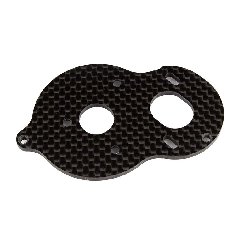 FT Carbon Fiber Standup Motor Plate: RC10B6.1