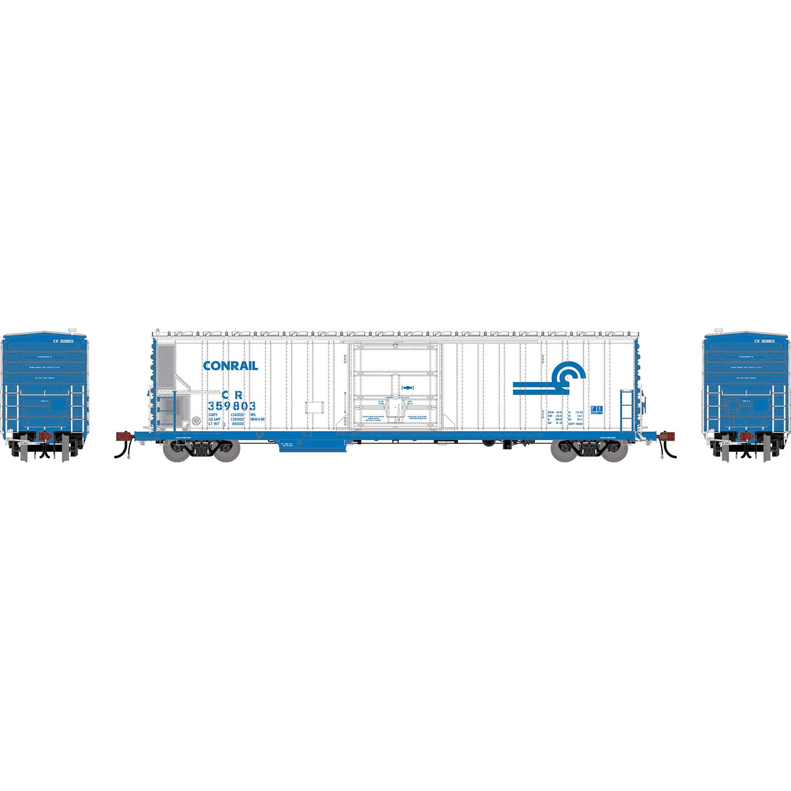 HO GEN 57' FGE Mechanical Reefer, Legendary Liveries CR #359803
