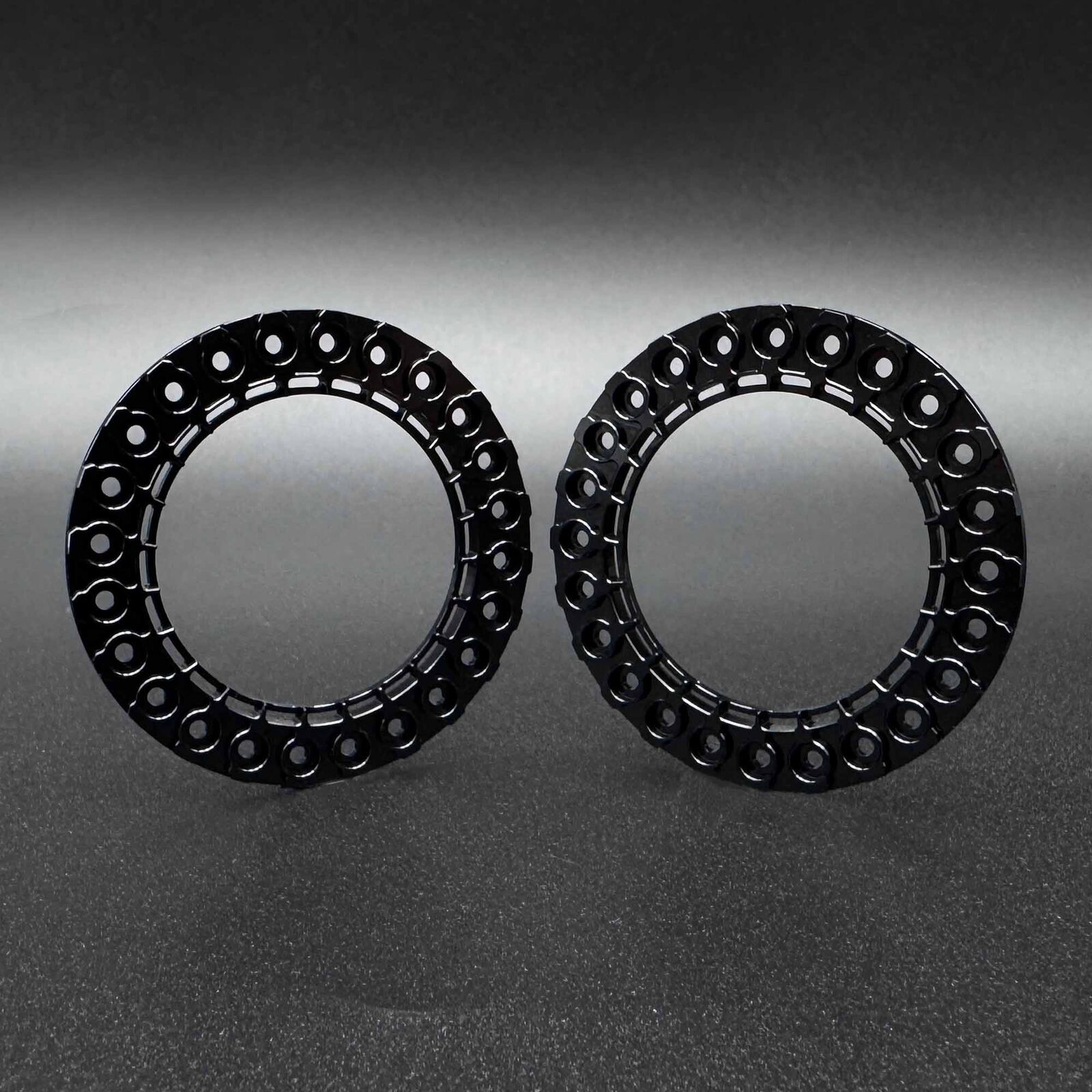 1/10 SLUICE 1.9" Beadlock Rings, Black (2)
