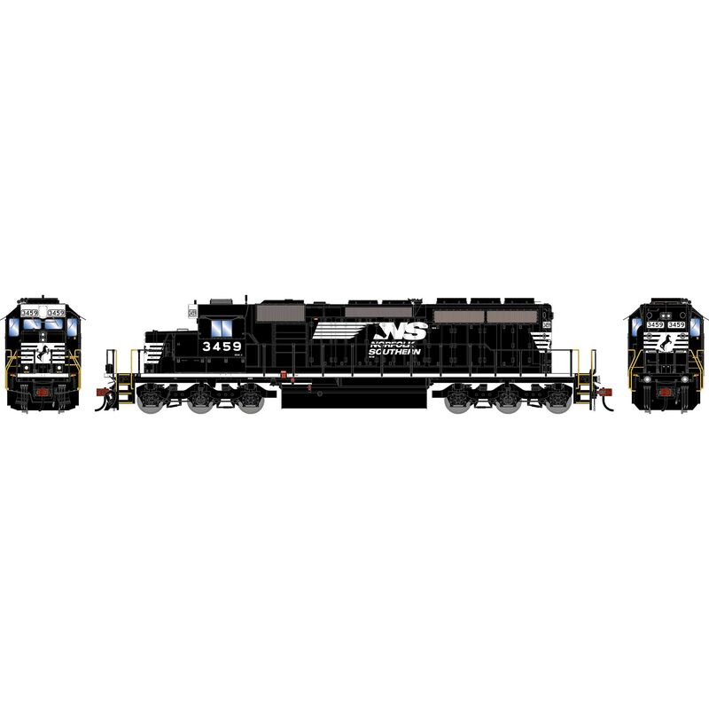 HO ATH SD40-2 Locomotive, NS 'Ex-BN 2010s' #3459