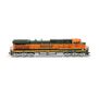 HO GE Dash 9-44CW Locomotive with DCC & Sound, BNSF Heritage I #999