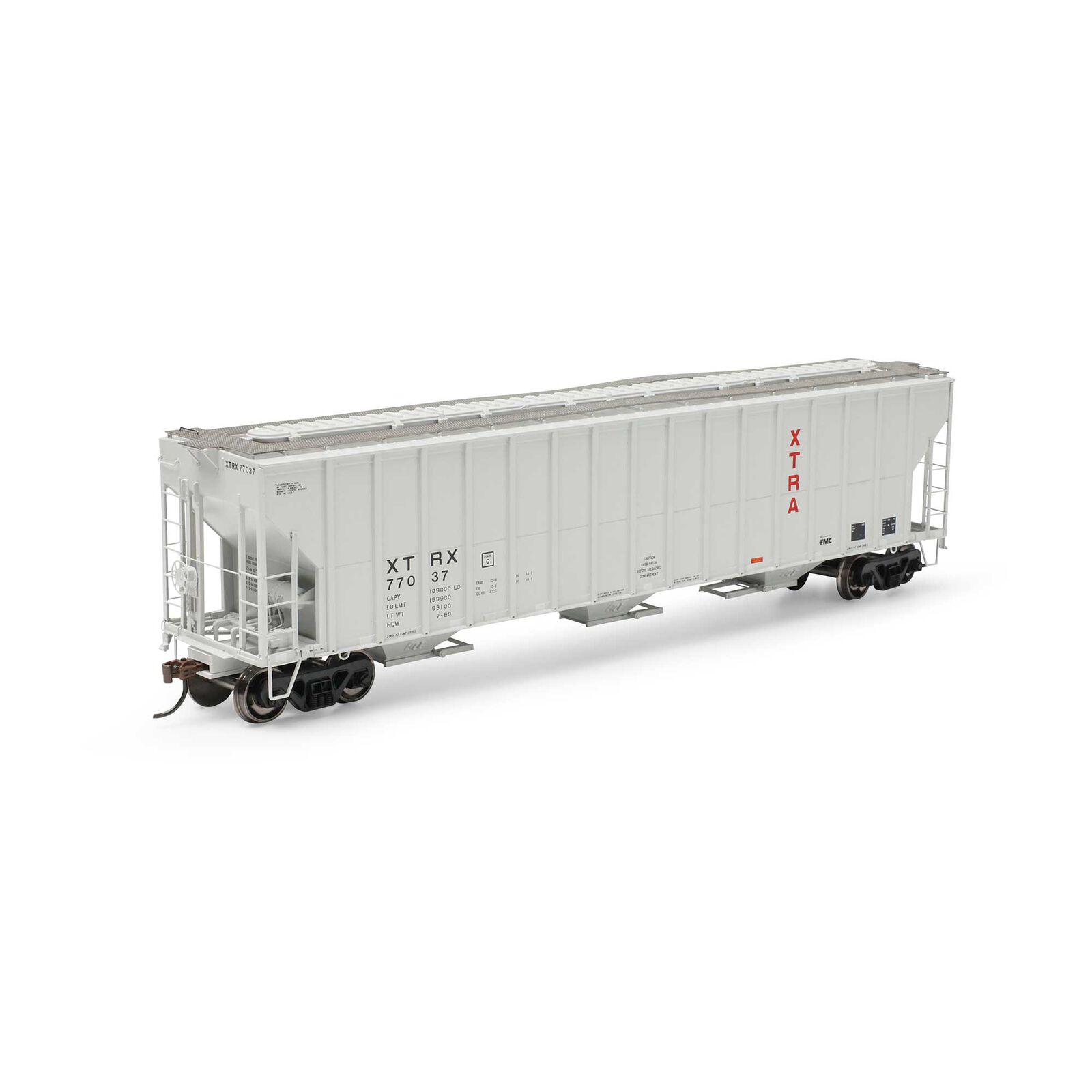 HO FMC 4700 Covered Hopper, XTRA #77037