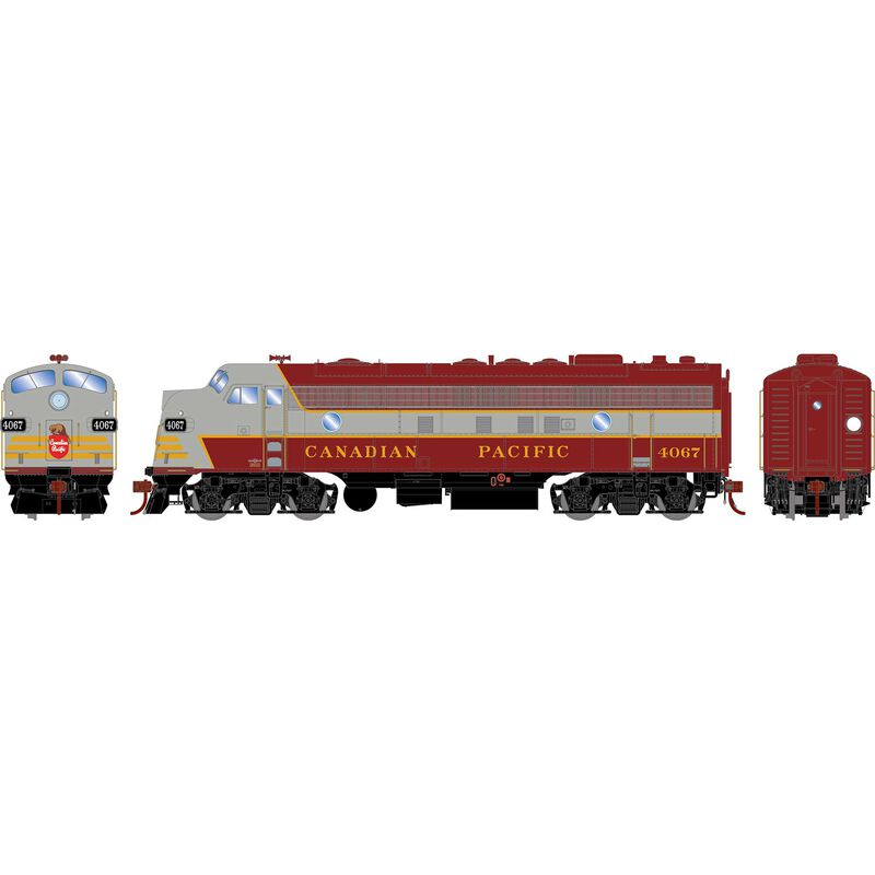 HO FP7A Locomotive with DCC & Sound, CPR #4067