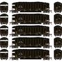 HO ATH Bethgon Coalporter w/Coal Load, ETRX #750004/750046/750063/750100/750837 (5)