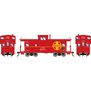 HO ATH Wide-Vision Caboose, ATSF #999772