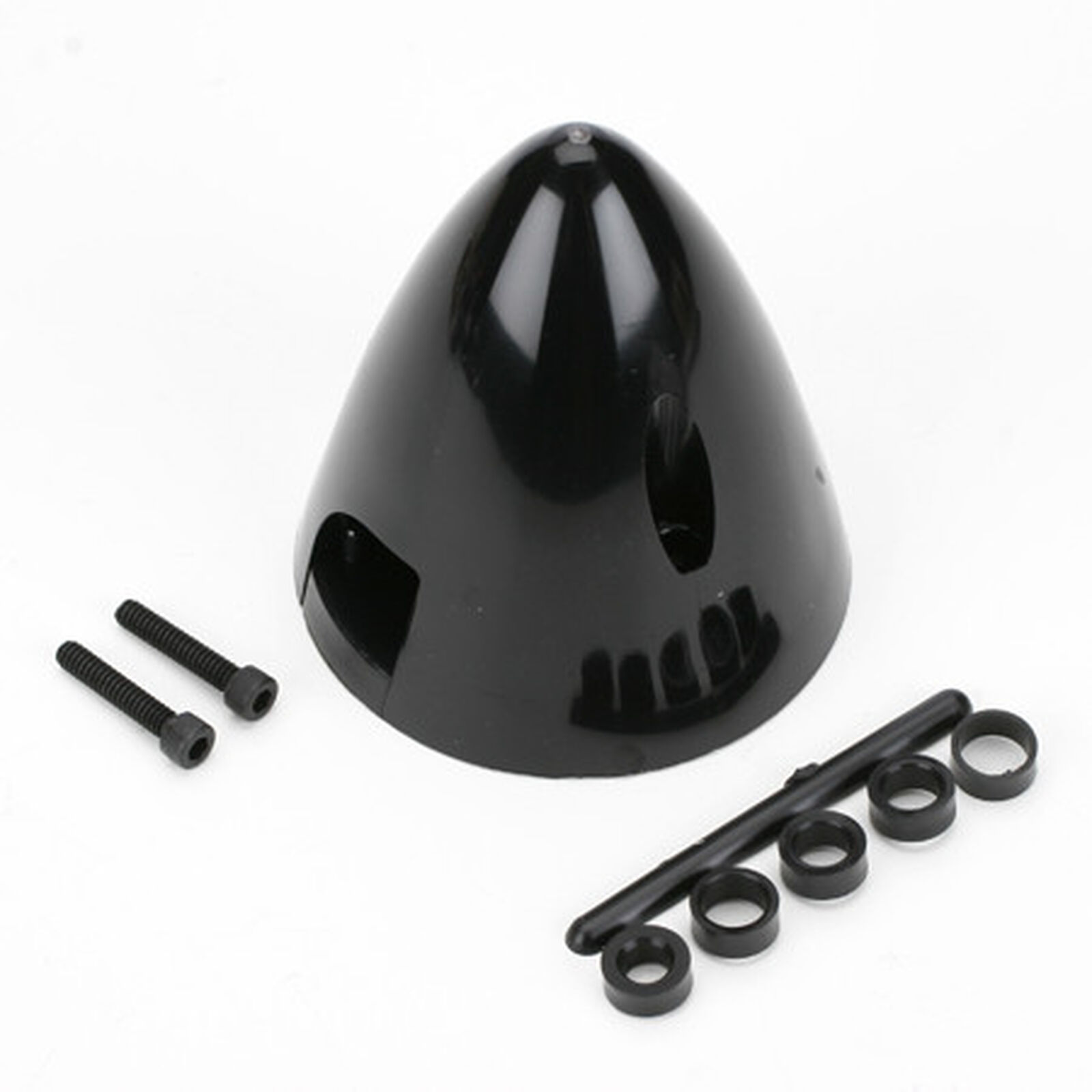 4 Pin Spinner,2-1/2" Black