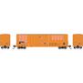 HO ATH 50' FMC 5327 12' Plug Door Box Car, Primed for Grime RVPR #77000