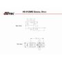 HS-5125MG Thin Digital Metal Gear Wing Servo
