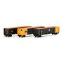 N Thrall High Side Gondola with Load, DJJX #2 (3)