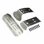 Stainless Steel Skid Plate Set, 1/10 Traxxas Mini Maxx