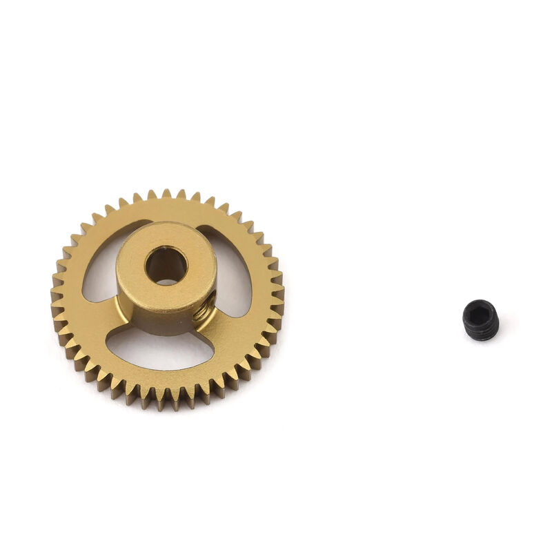 64P Ultra Lightweight Aluminum Pinion Gear, Thin Cut: 43T