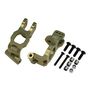 Front Aluminum 17.5 Degree Hub Carrier Set, 1/6 Losi Super Lasernut