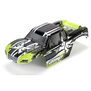 Body, Painted, Black/Green: 1/10 AMP MT