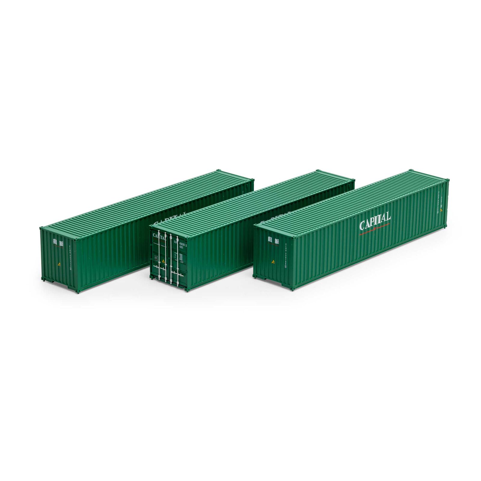 HO 40' Low Cube Container, CLHU #2 (3)