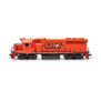 HO GP40-2 Locomotive with DCC & Sound, DT&I #422