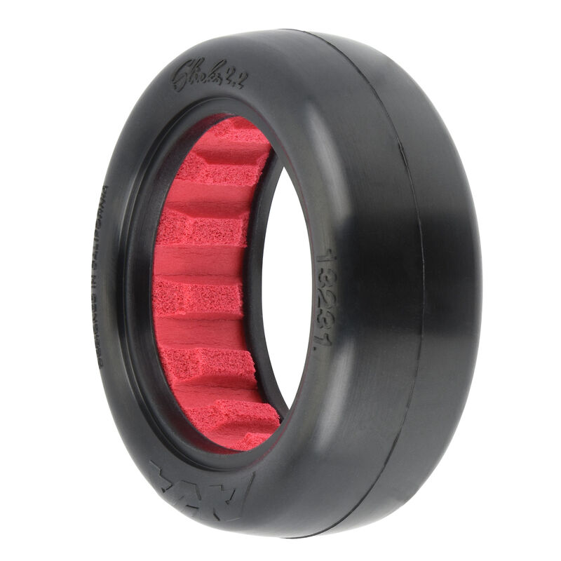 1/10 Slicks Ultra Soft 2WD Front 2.2" Off-Road Buggy Tires (2)